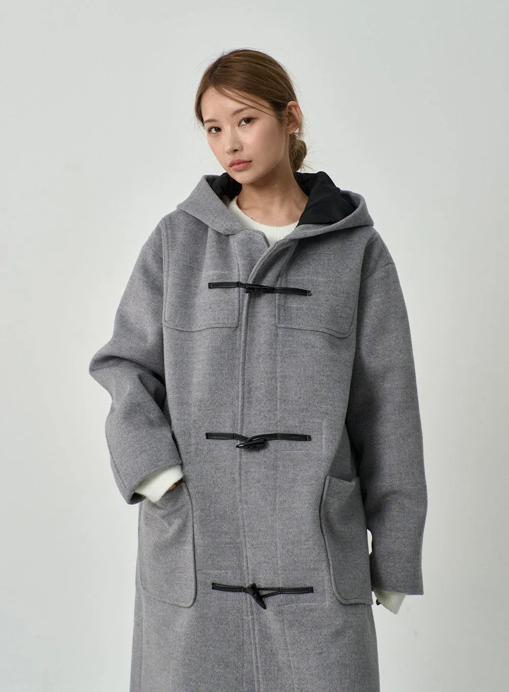 Oversize Hoodie Long Coat Unisex CD14 sold by Lewkin product image thumbnail 5