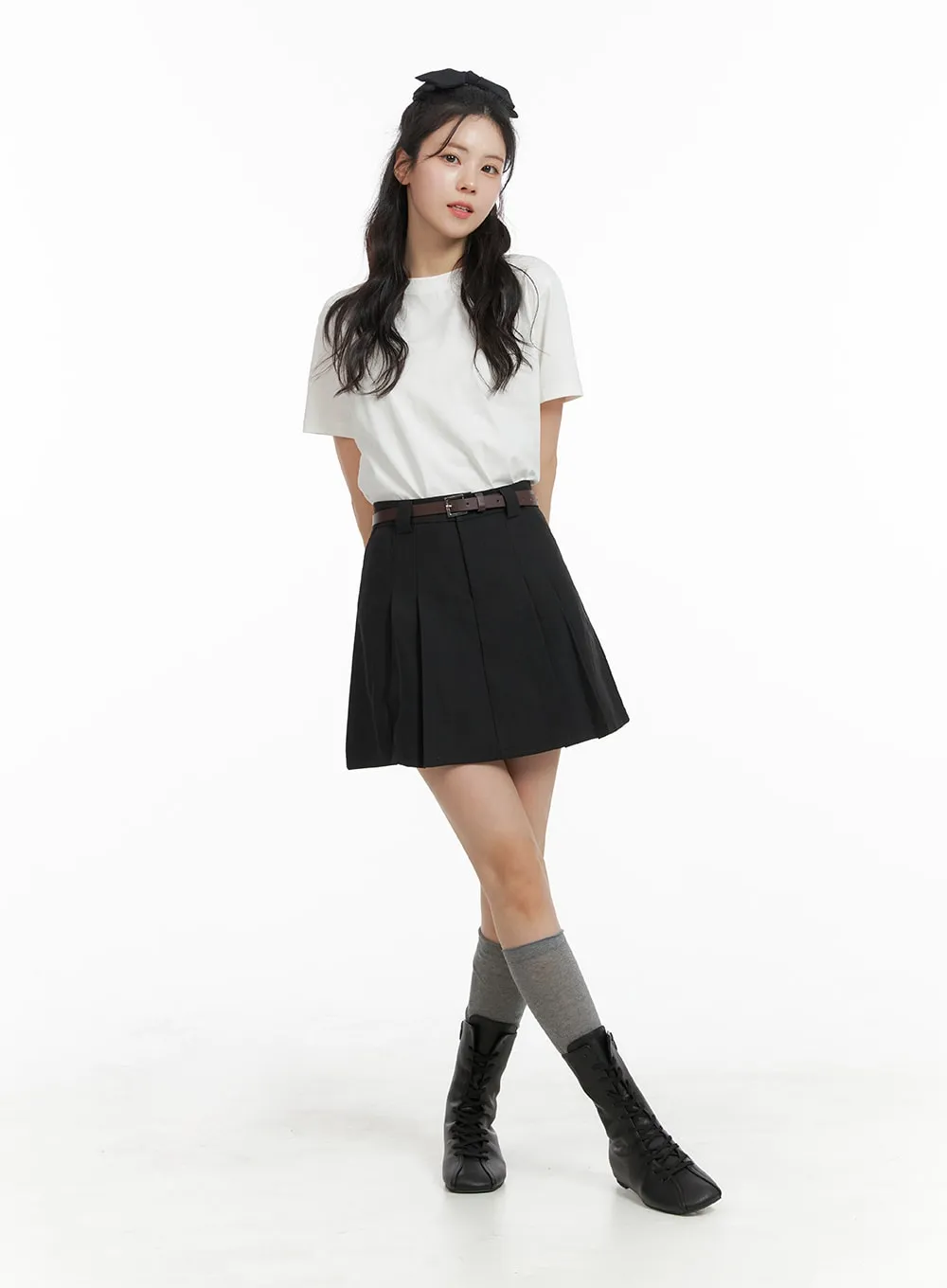 Basic T-Shirt OM419 sold by Lewkin product image thumbnail 2