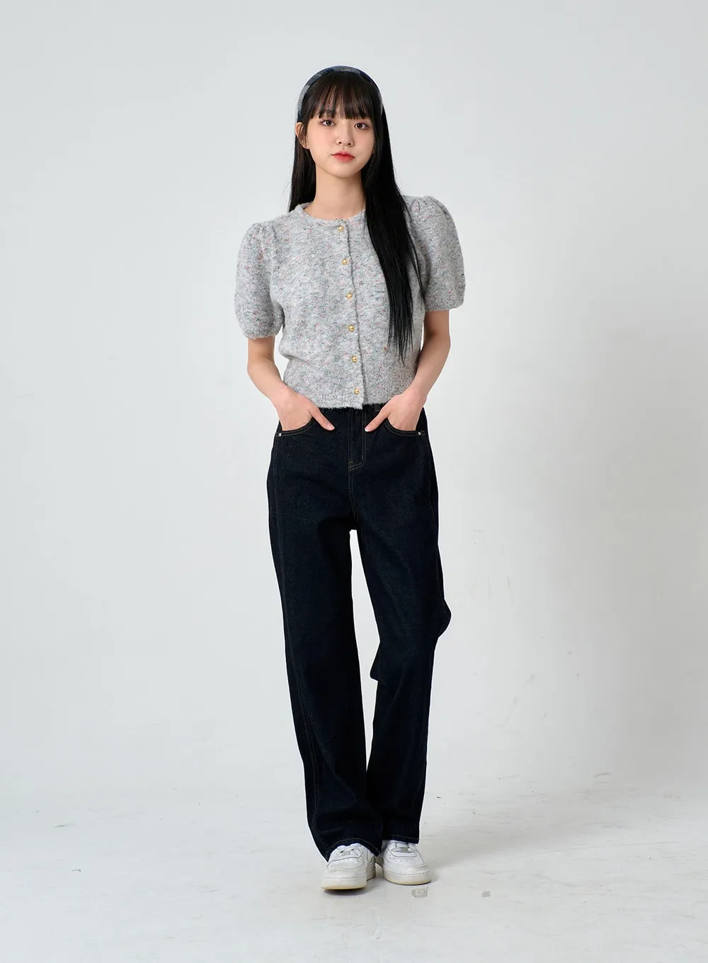 Straight fit Raw Denim Pants ON29 sold by Lewkin product image thumbnail 2