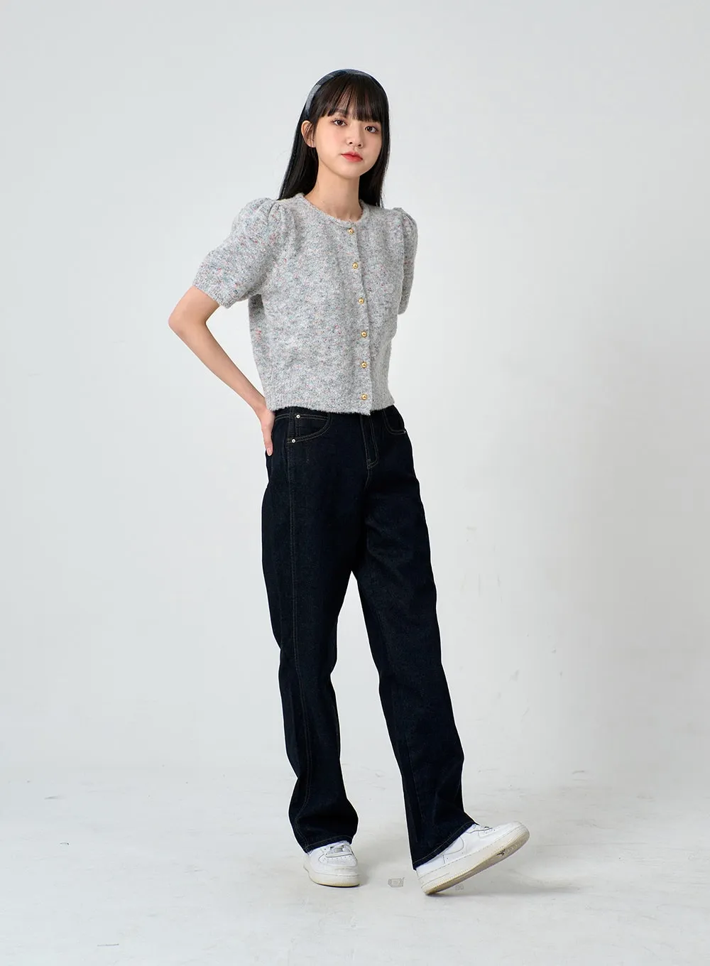 Straight fit Raw Denim Pants ON29 sold by Lewkin product image thumbnail 5