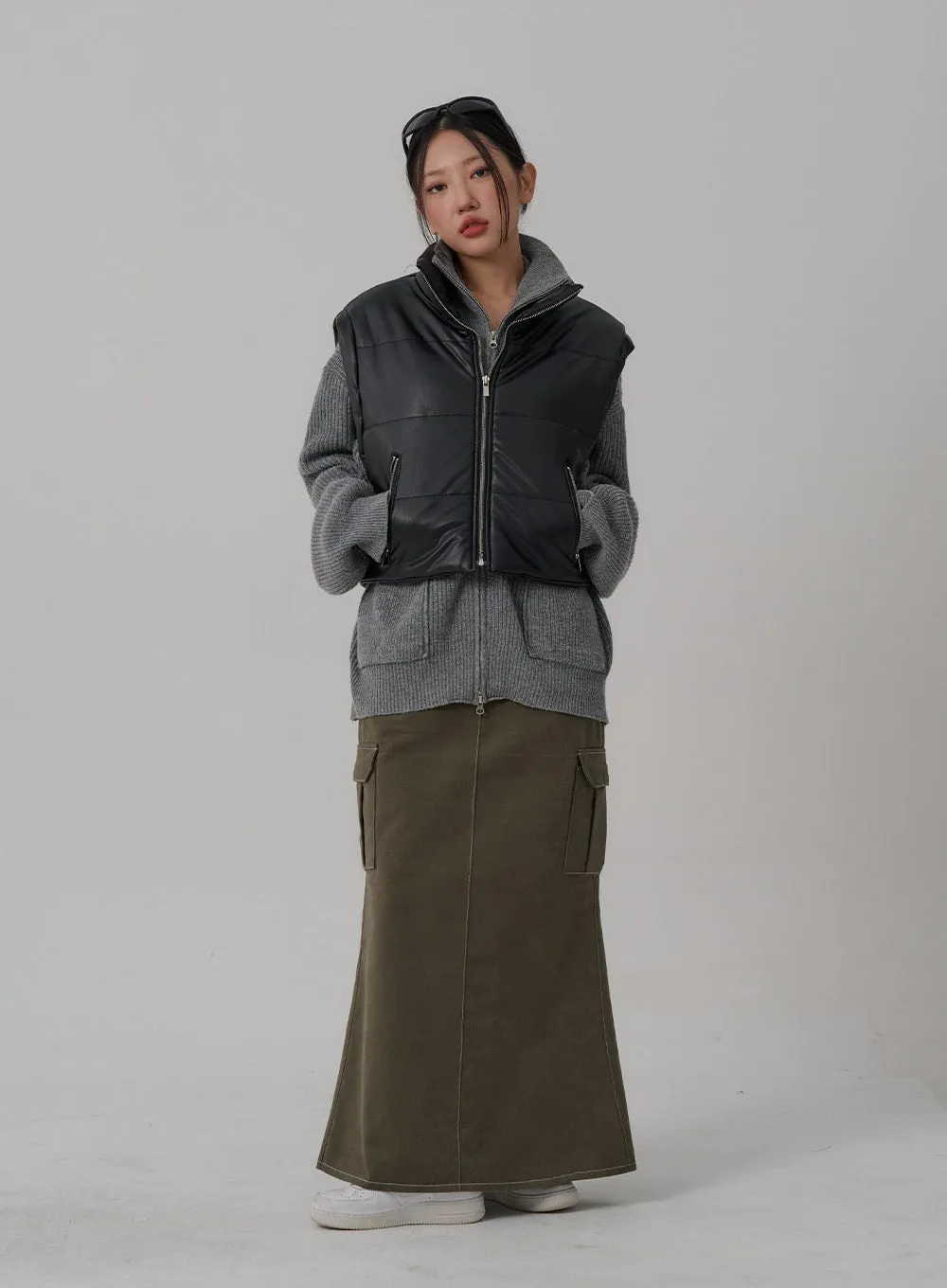 Mermaid Pocket Long Skirt CN03 sold by Lewkin product image thumbnail 3