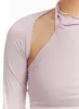 Halter Neck Top with Bolero CA409 sold by Lewkin