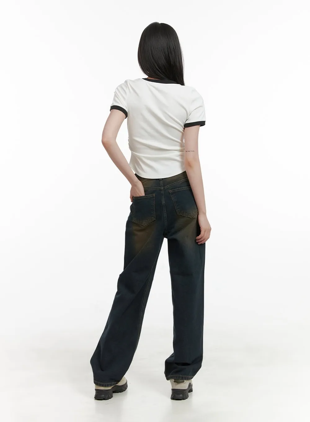 Vintage Baggy Jeans CY414 sold by Lewkin product image thumbnail 4