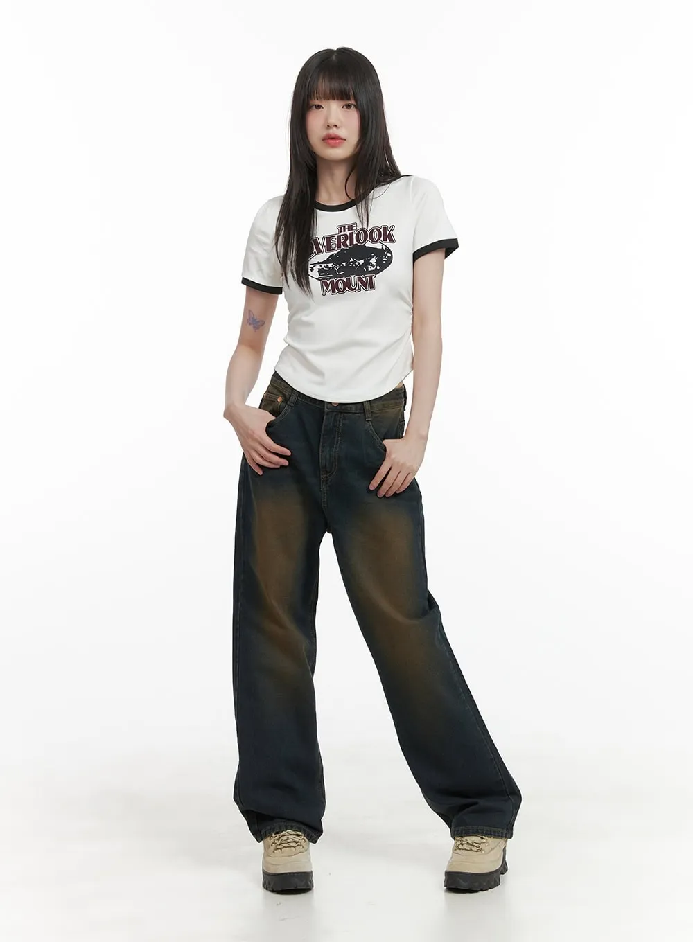 Vintage Baggy Jeans CY414 sold by Lewkin product image thumbnail 2