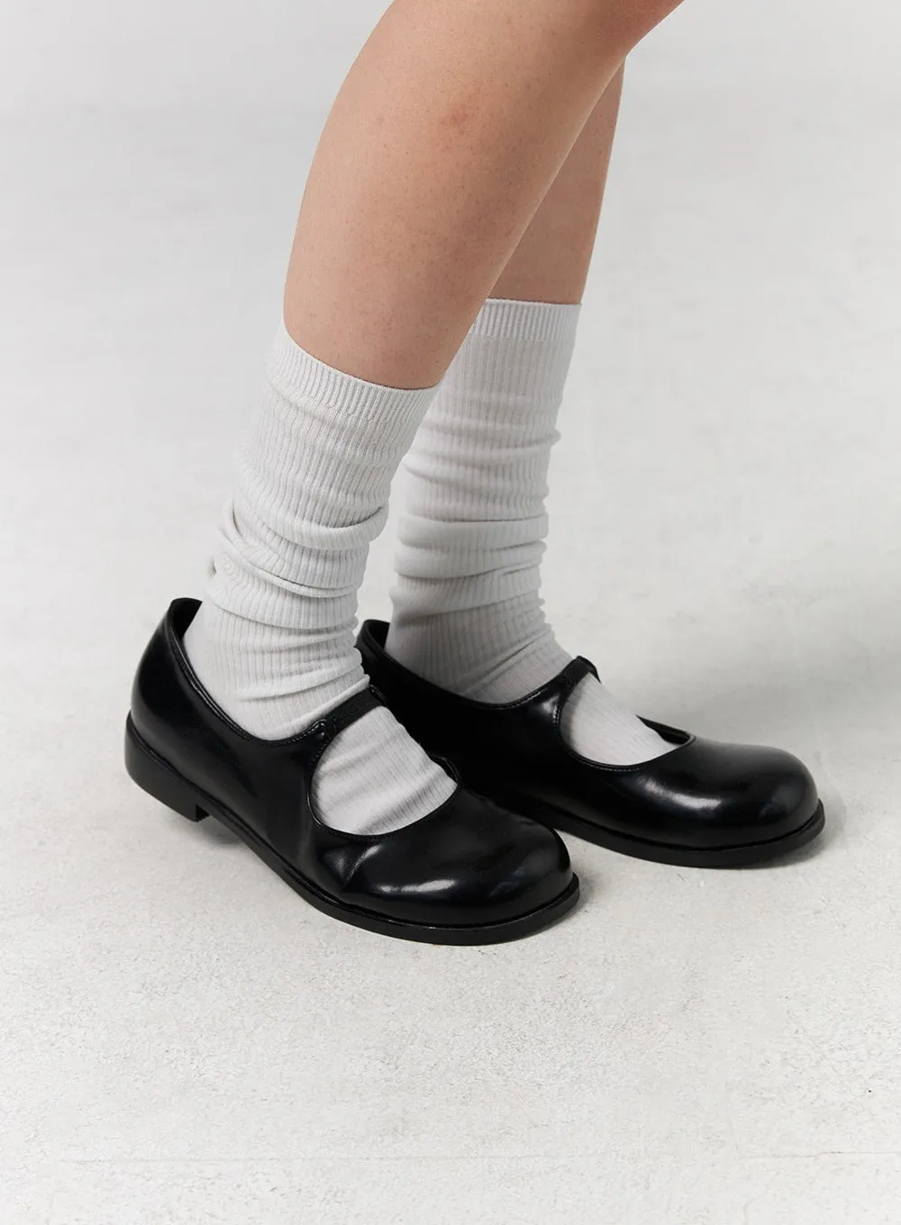 Faux Leather Loafers CG317 sold by Lewkin