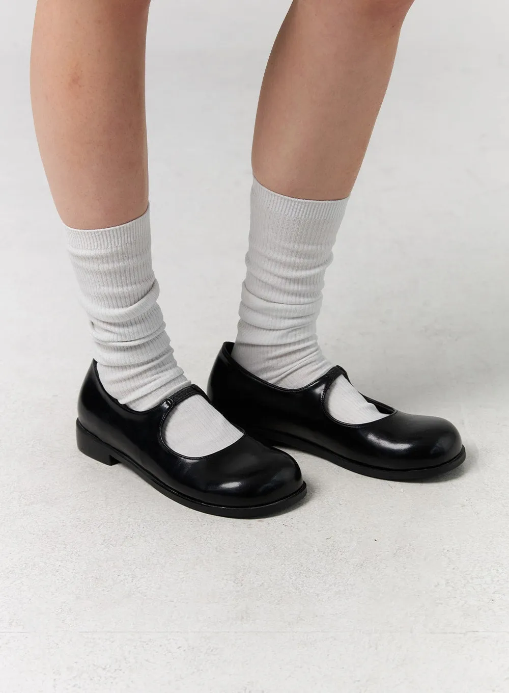 Faux Leather Loafers CG317 sold by Lewkin product image thumbnail 2