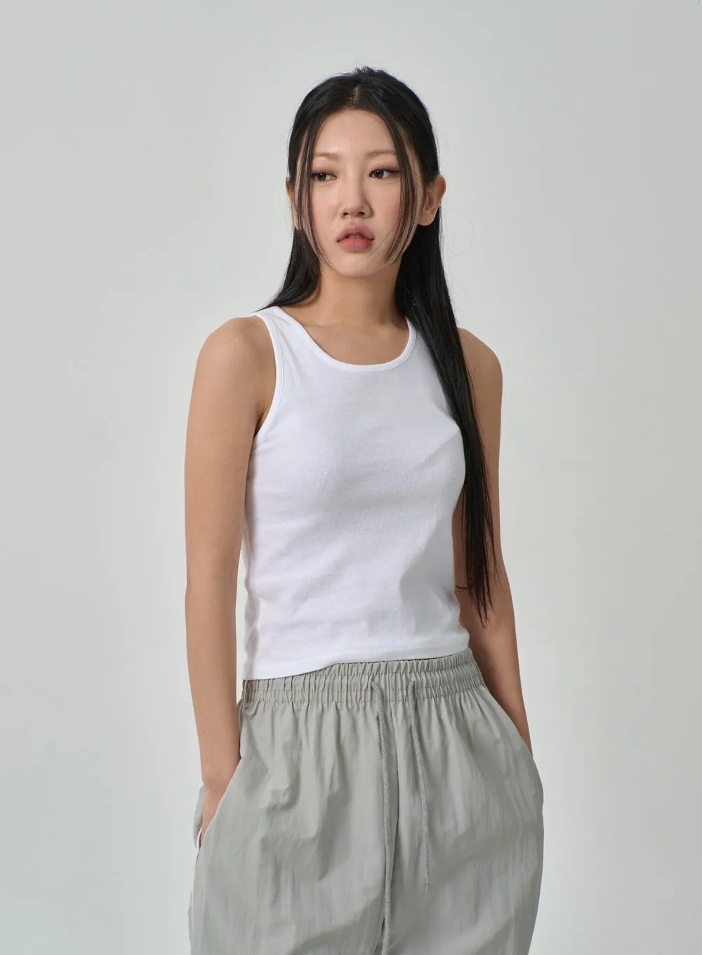 Crewneck Tank Top IF315 sold by Lewkin