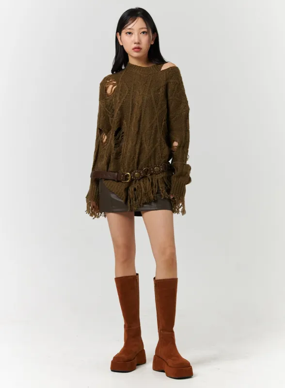 Solid Faux Leather Pocket Mid Waist Mini Skirt CD328 sold by Lewkin