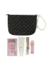 Polka Dot Pearl Strap Makeup Pouch IU419 sold by Lewkin
