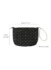 Polka Dot Pearl Strap Makeup Pouch IU419 sold by Lewkin