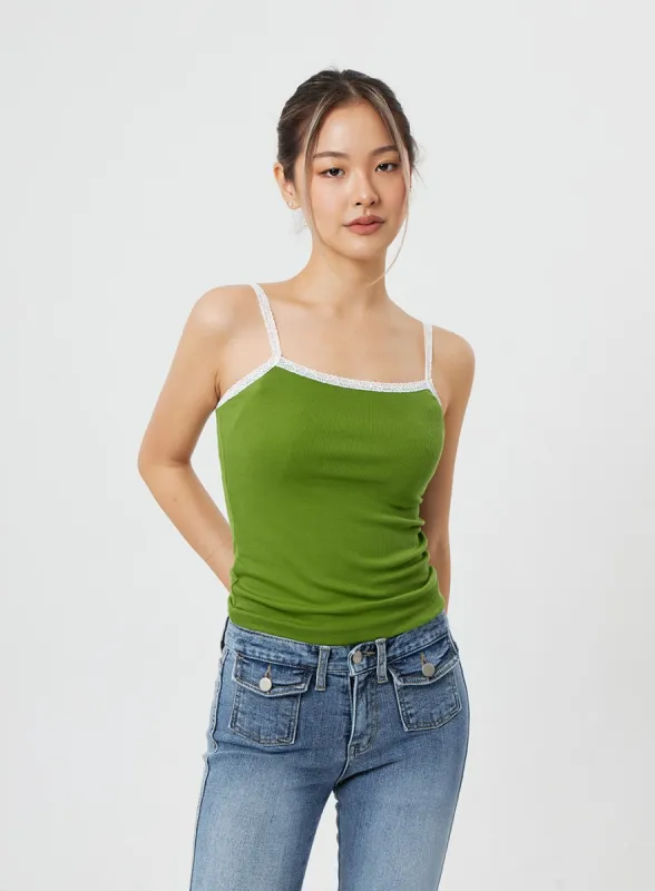 Square Neck Tank Top CF317 sold by Lewkin