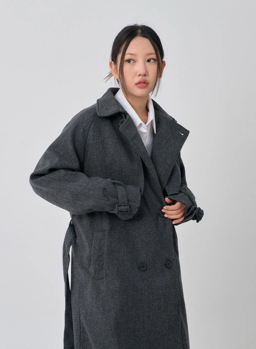 Trench Long Coat CN14 sold by Lewkin