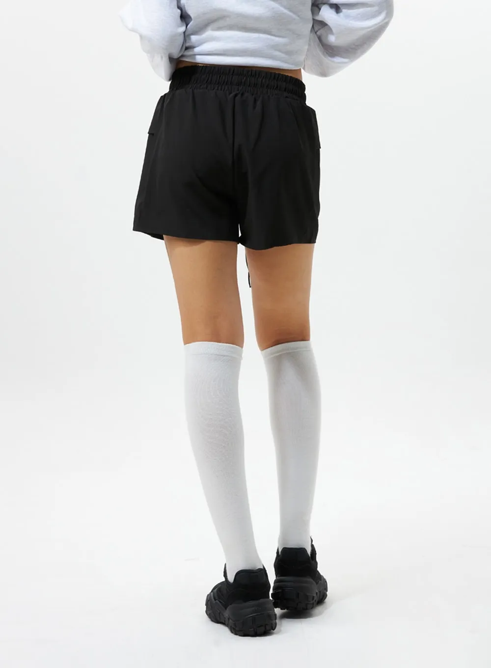Banded Nylon Shorts IS319 sold by Lewkin product image thumbnail 5
