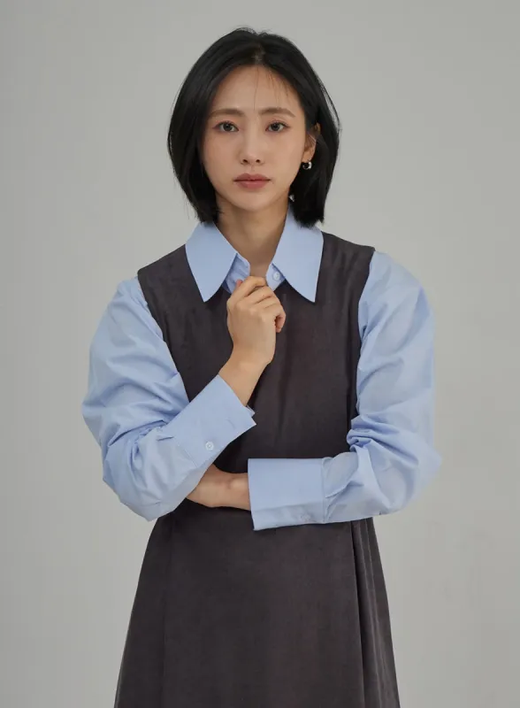 Light Color Button Shirt OJ305 sold by Lewkin