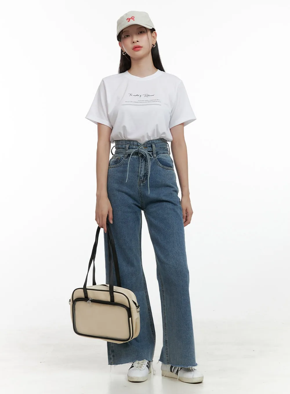 Color Contrast Two-Way Square Bag OL411 sold by Lewkin product image thumbnail 4