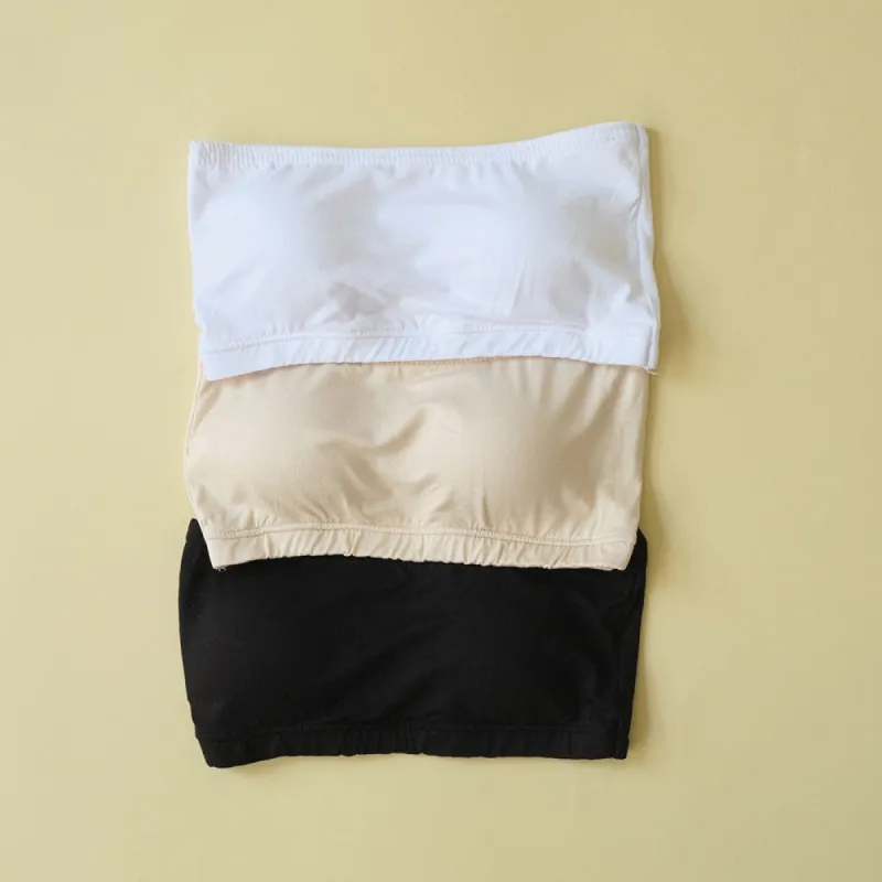 Banded Padded Tube Top OY16 sold by Lewkin