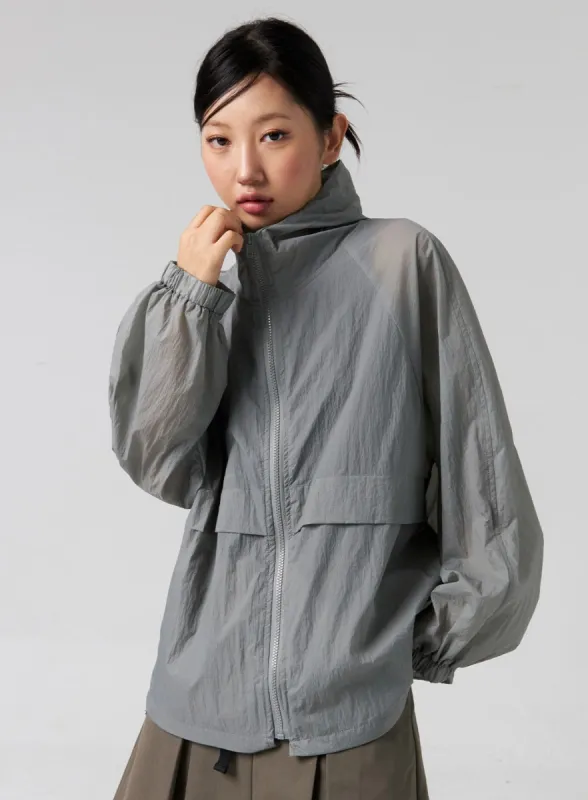 Nylon Hoodie Jacket CG301 sold by Lewkin