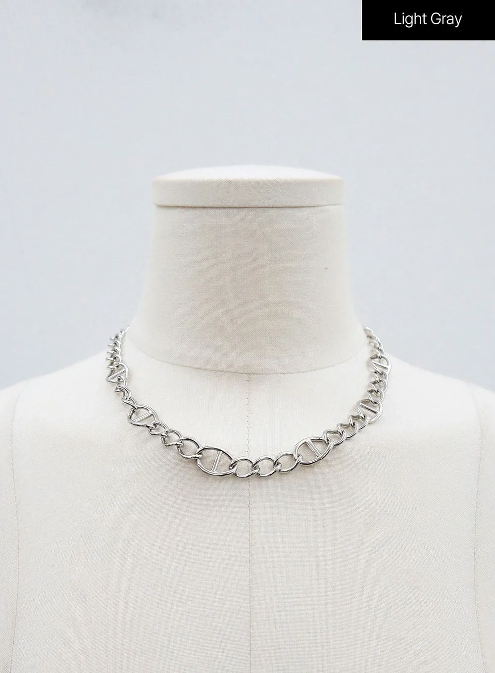 Chain Necklace BJ331 sold by Lewkin product image thumbnail 5