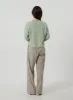 Wide Leg Tailored Pants OF307 sold by Lewkin