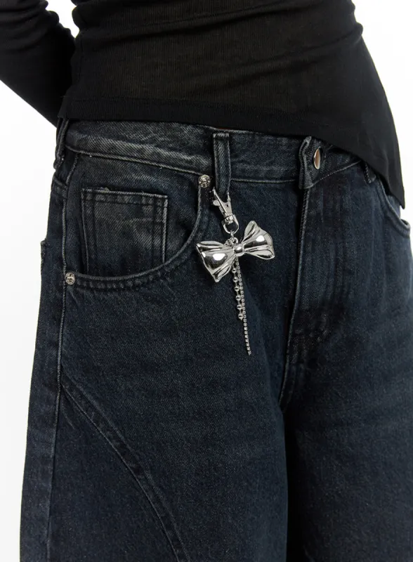 Metallic Ribbon Keyring IF421 sold by Lewkin