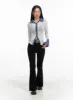Slim Fit Flared Cotton Pants CM421 sold by Lewkin
