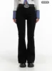 Slim Fit Flared Cotton Pants CM421 sold by Lewkin
