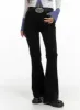 Slim Fit Flared Cotton Pants CM421 sold by Lewkin