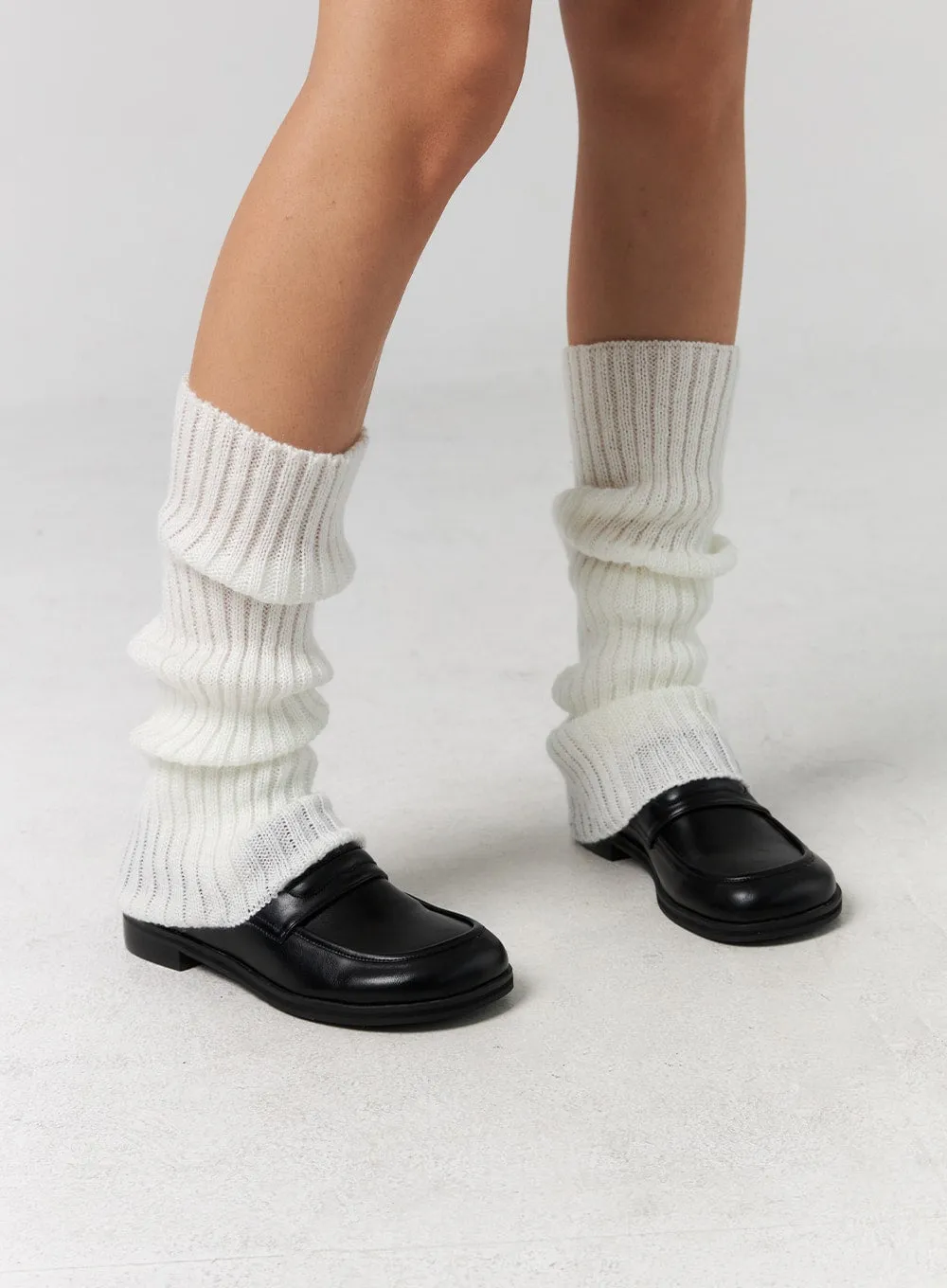 Faux Leather Loafers CG314 sold by Lewkin