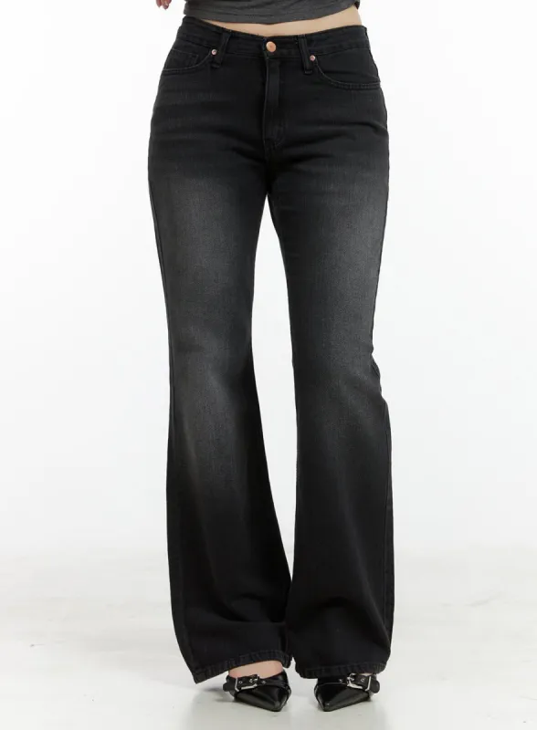 Loose Fit Bootcut Jeans CL422 sold by Lewkin
