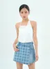 Wrapped Denim Skort BY304 sold by Lewkin