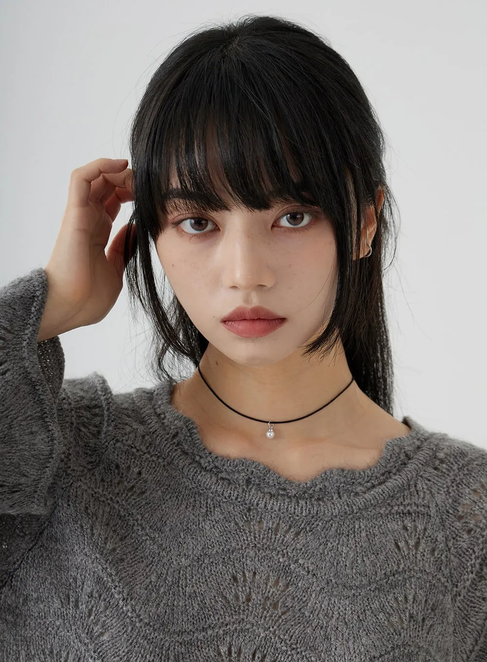 Pearl Choker Necklace OO24 sold by Lewkin product image thumbnail 4