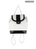 Chain Link Faux Leather Backpack OL416 sold by Lewkin