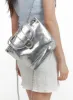 Chain Link Faux Leather Backpack OL416 sold by Lewkin