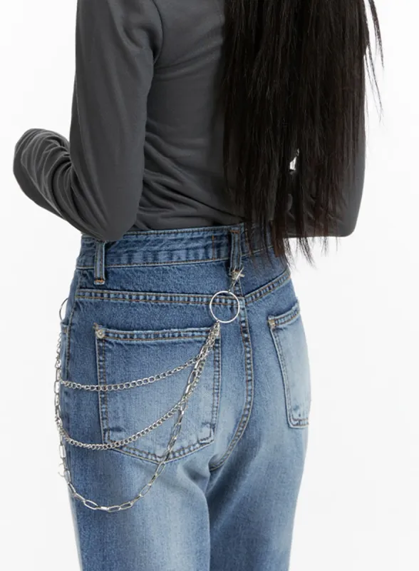 O-ring Layered Chain Belt IF421 sold by Lewkin