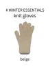 Knit Gloves #1105G9 sold by Lewkin