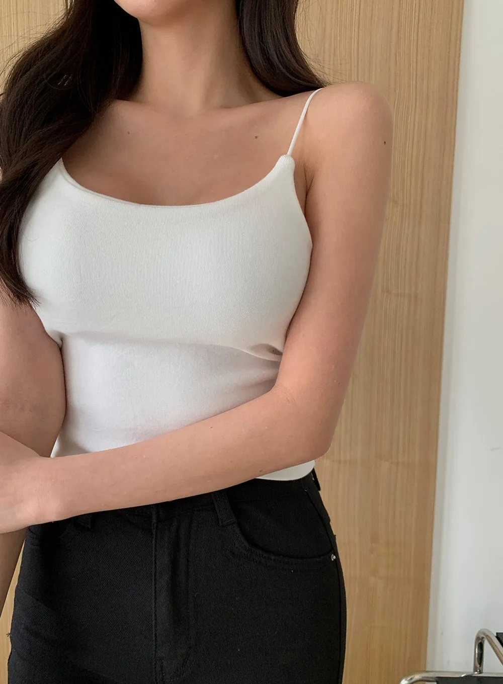 Camisole with Built in Padded Bra J31 sold by Lewkin