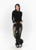 Washed Wide Leg Jeans IS301 sold by Lewkin