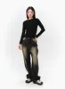 Washed Wide Leg Jeans IS301 sold by Lewkin
