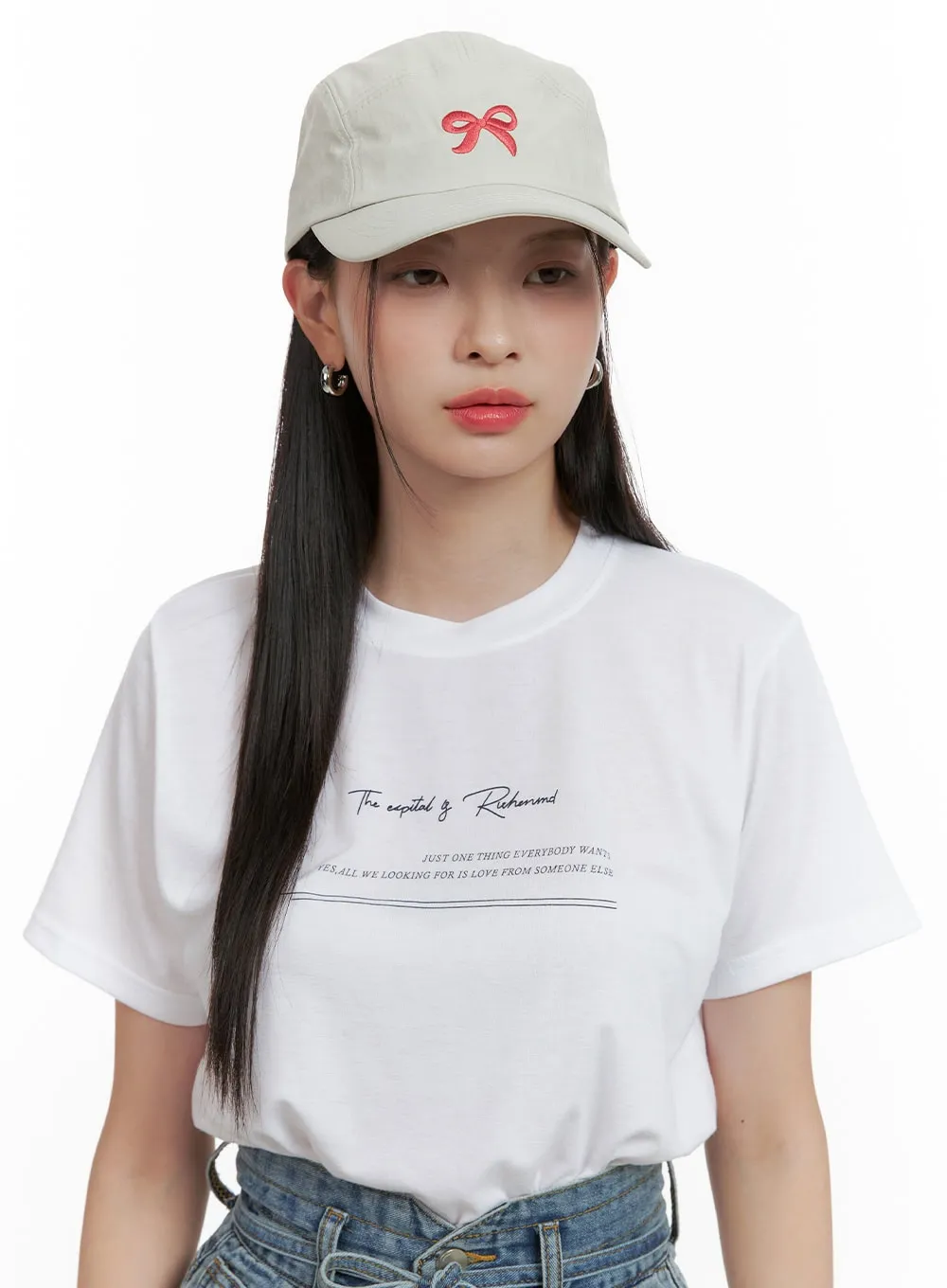 Ribbon Embroidered Graphic Hat OL411 sold by Lewkin product image thumbnail 4