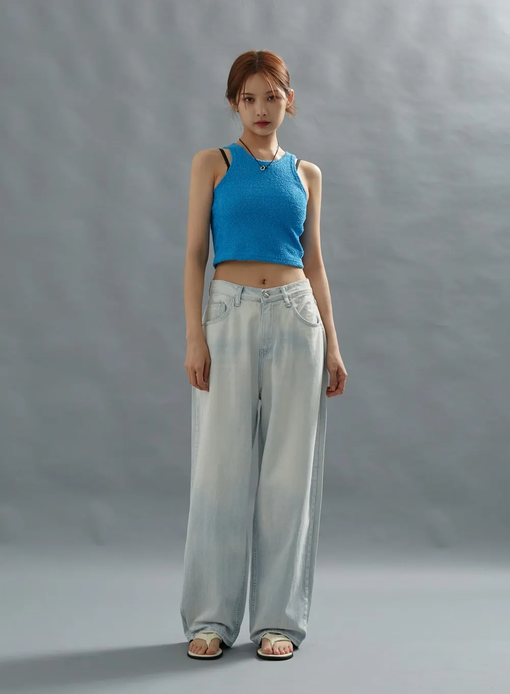 Crop Strap Top CG01 sold by Lewkin product image thumbnail 3