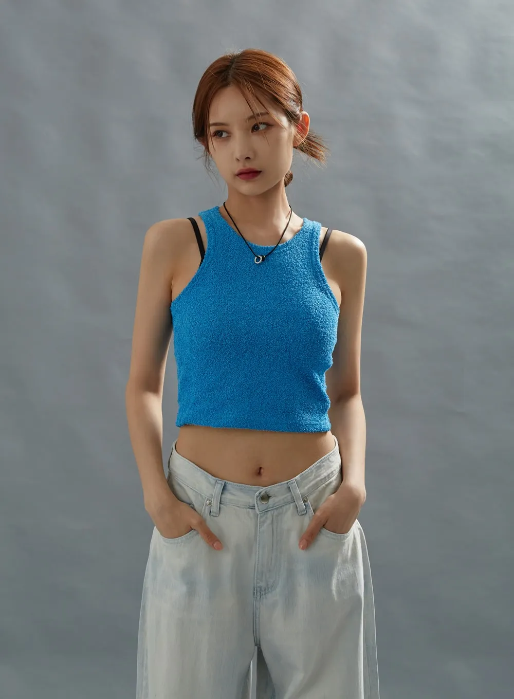 Crop Strap Top CG01 sold by Lewkin
