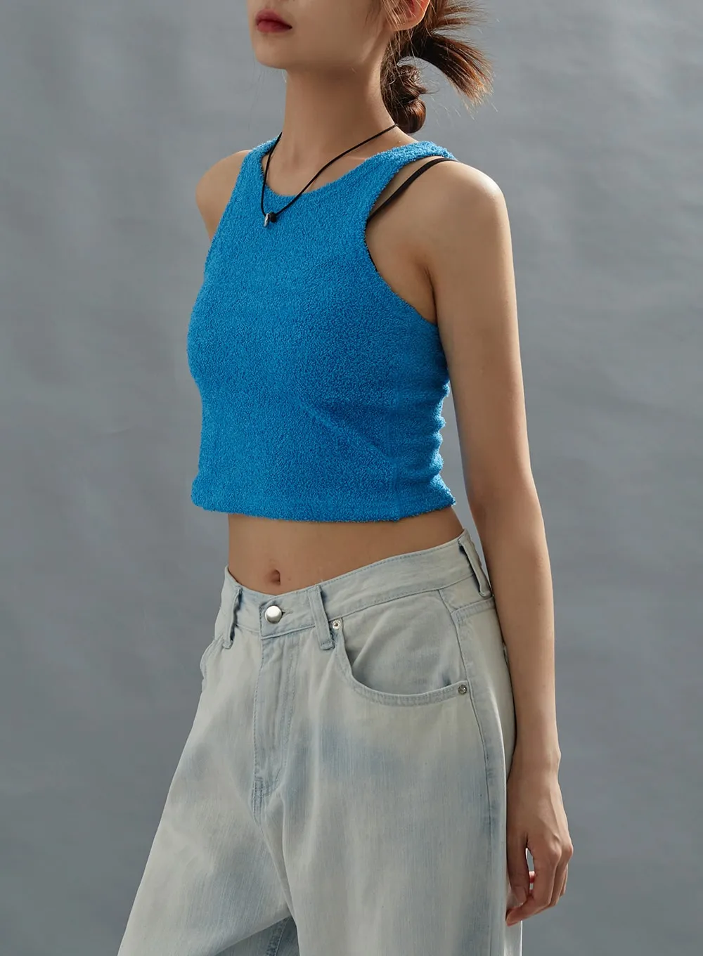 Crop Strap Top CG01 sold by Lewkin product image thumbnail 2