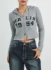 Waffle Hoodie Zip Up CS15 sold by Lewkin