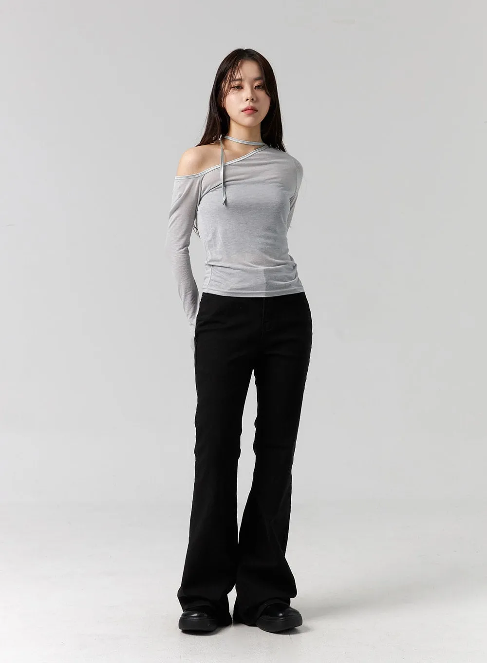 Bootcut Pants CG317 sold by Lewkin product image thumbnail 3