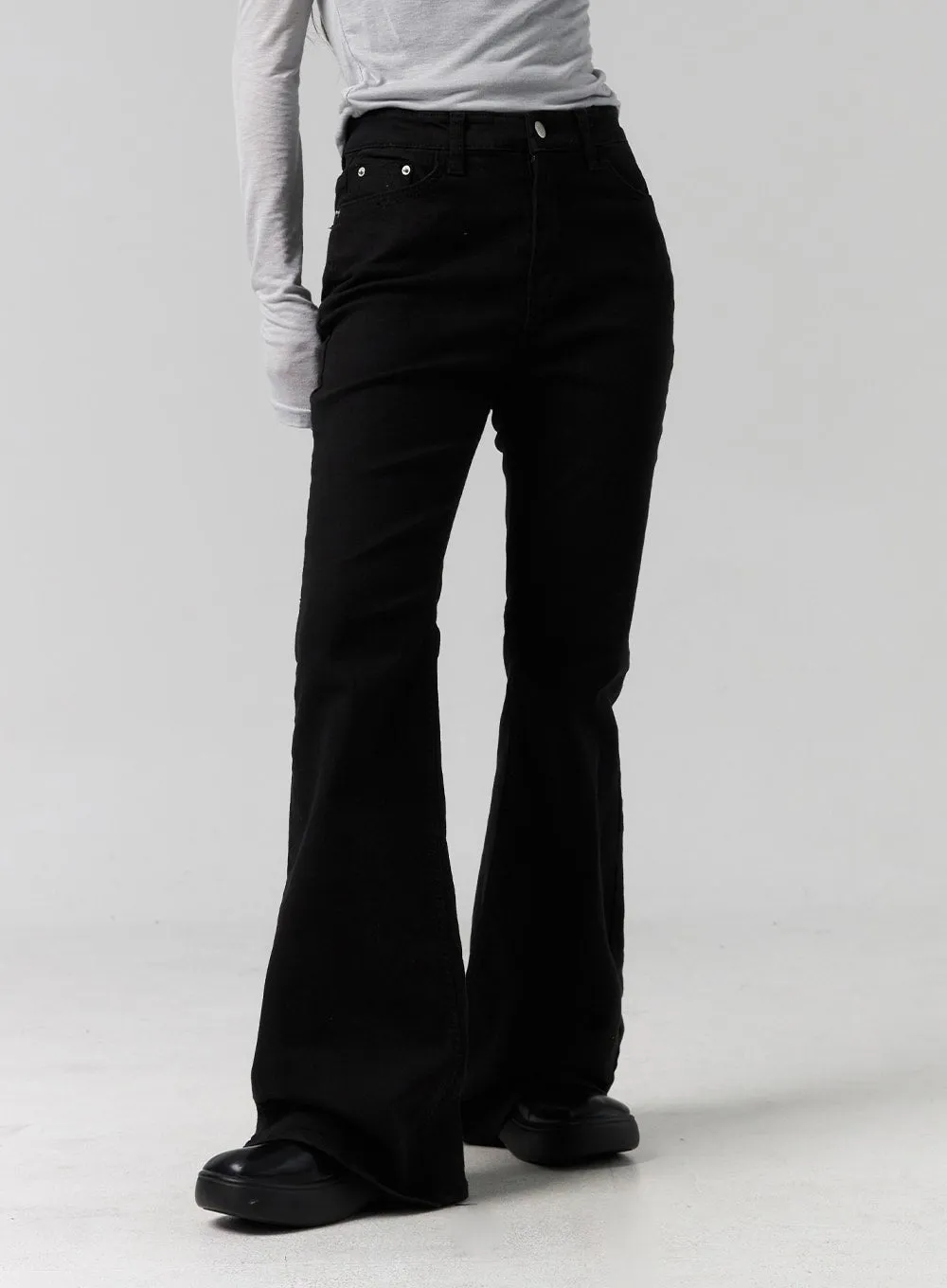Bootcut Pants CG317 sold by Lewkin product image thumbnail 5