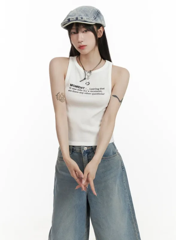 MOMENT Tank Top CY407 sold by Lewkin