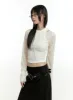 See-Through Button-Up Cardigan CL426 sold by Lewkin
