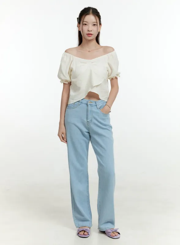 Ribbon Strap Faux Leather Slippers OL422 sold by Lewkin