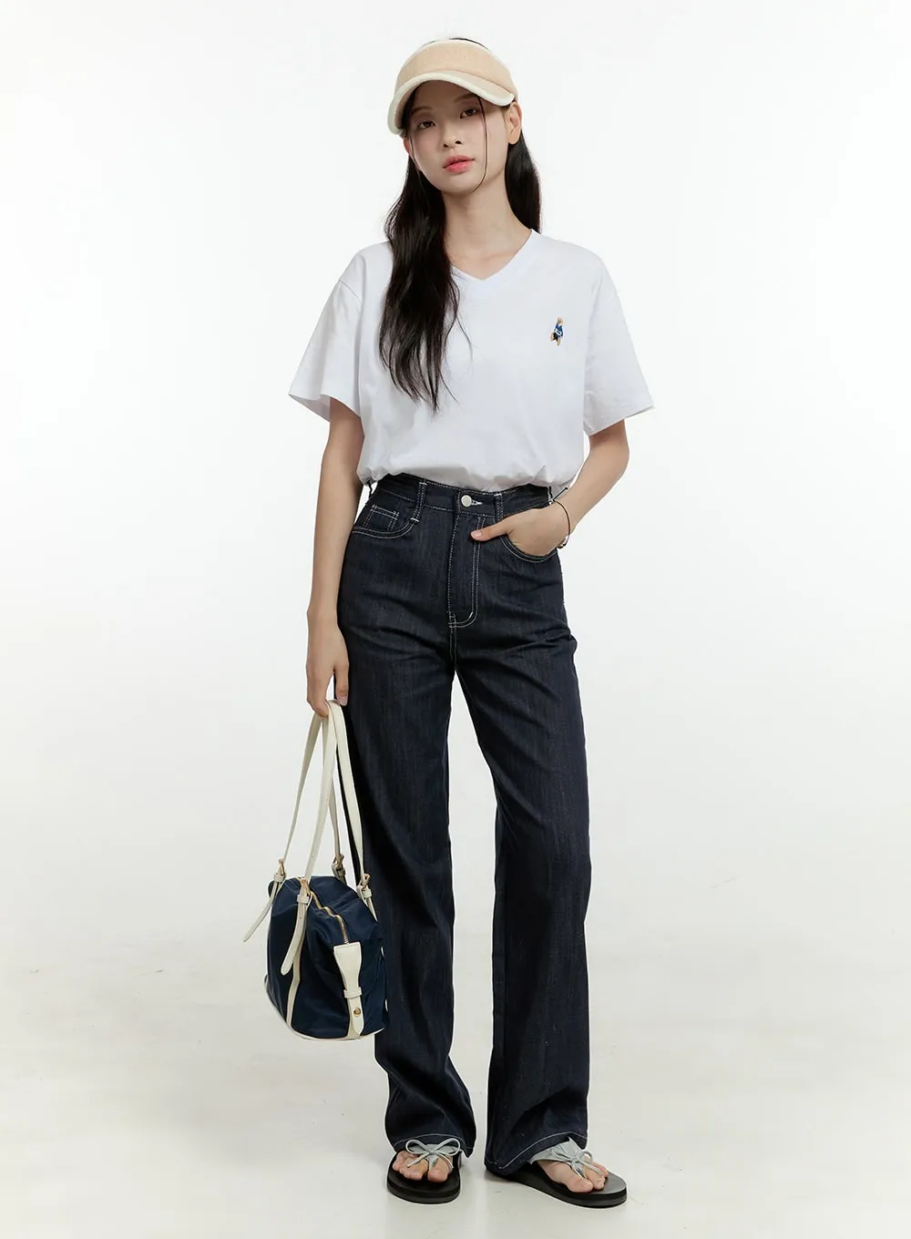 Ribbon Sandals OL430 sold by Lewkin product image thumbnail 3