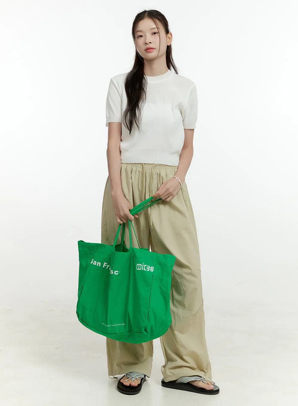 Ribbon Sandals OL430 sold by Lewkin product image thumbnail 5